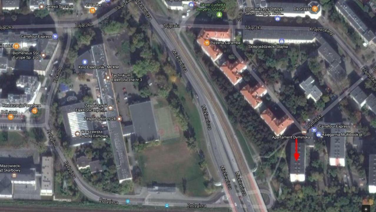 ורשה Apartament Dyminska מראה חיצוני תמונה